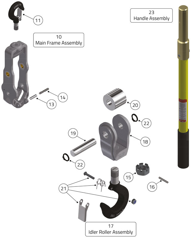 ZLH10504 Parts diagram #3