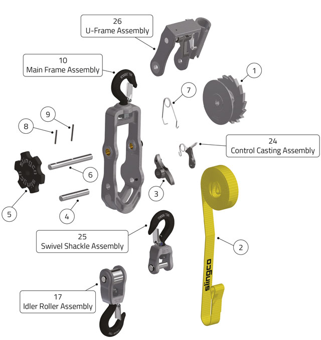 ZLH10504 Parts diagram #2