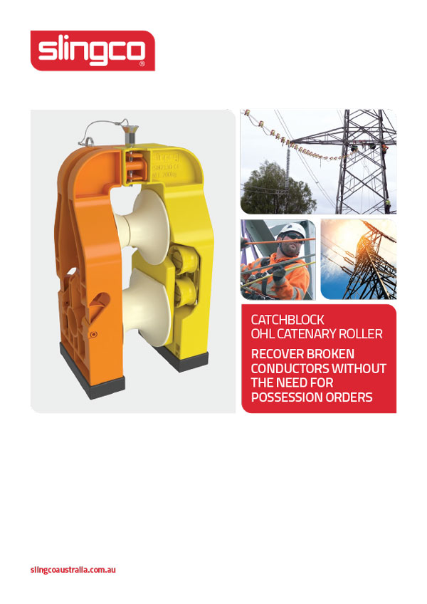 Catchblock Catenary Roller