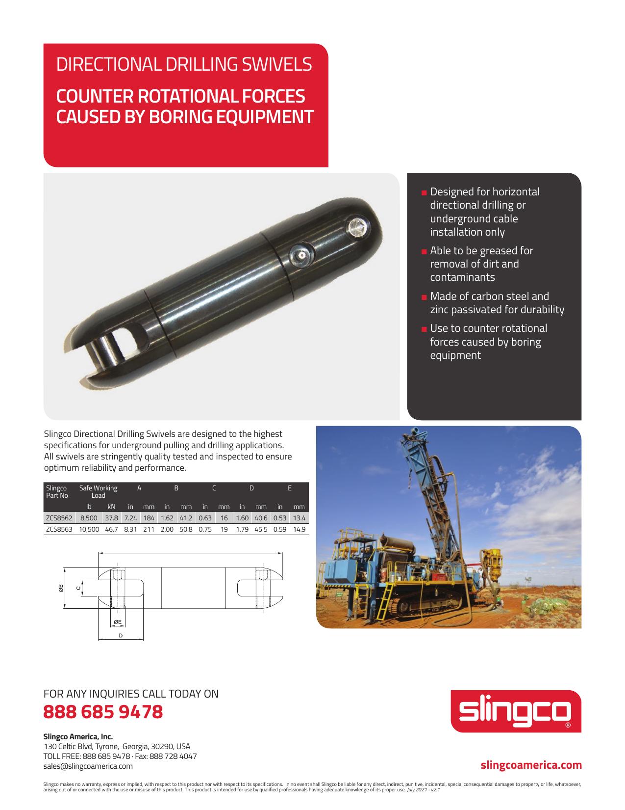 Directional Drilling Swivels