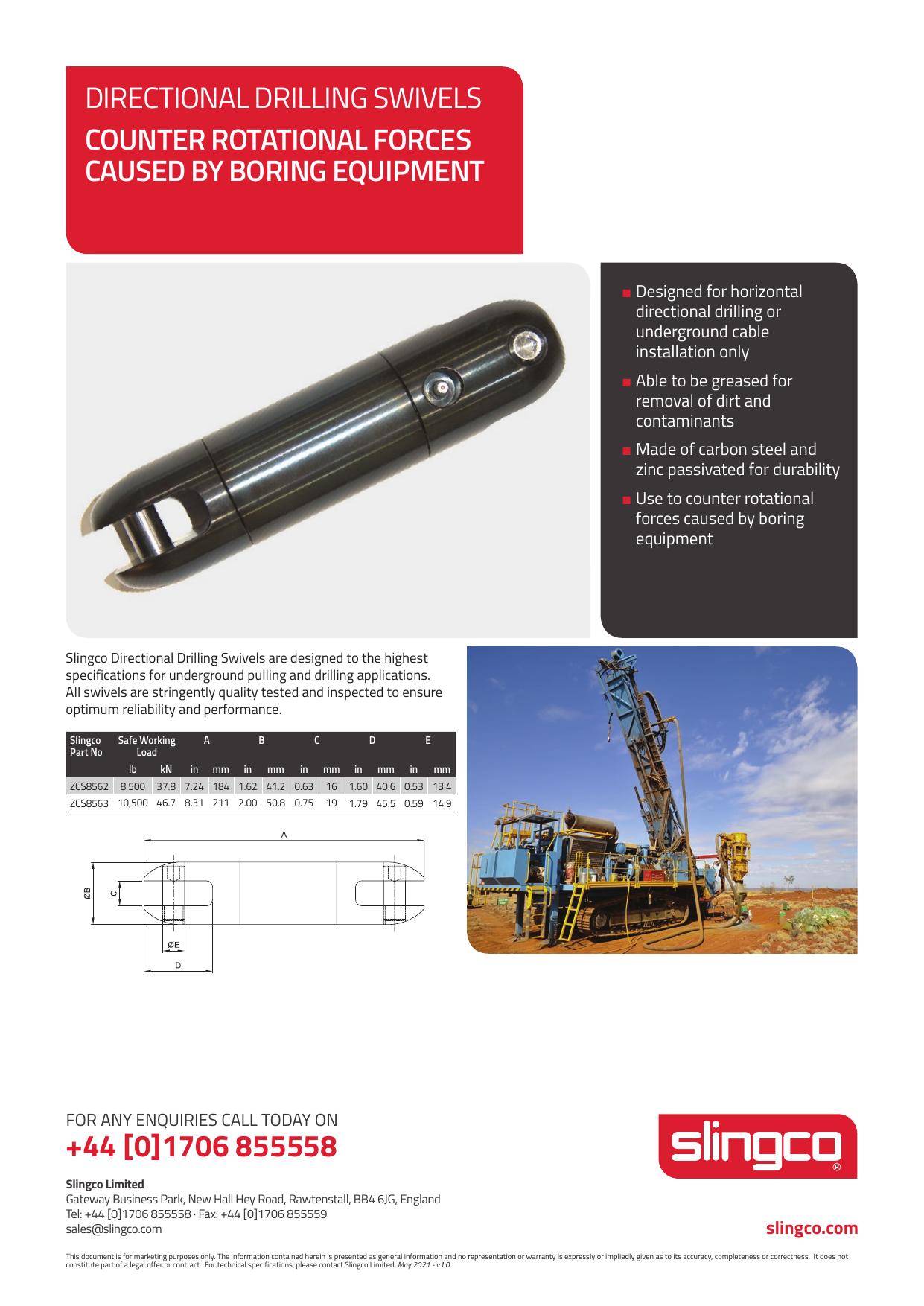 Directional Drilling Swivel