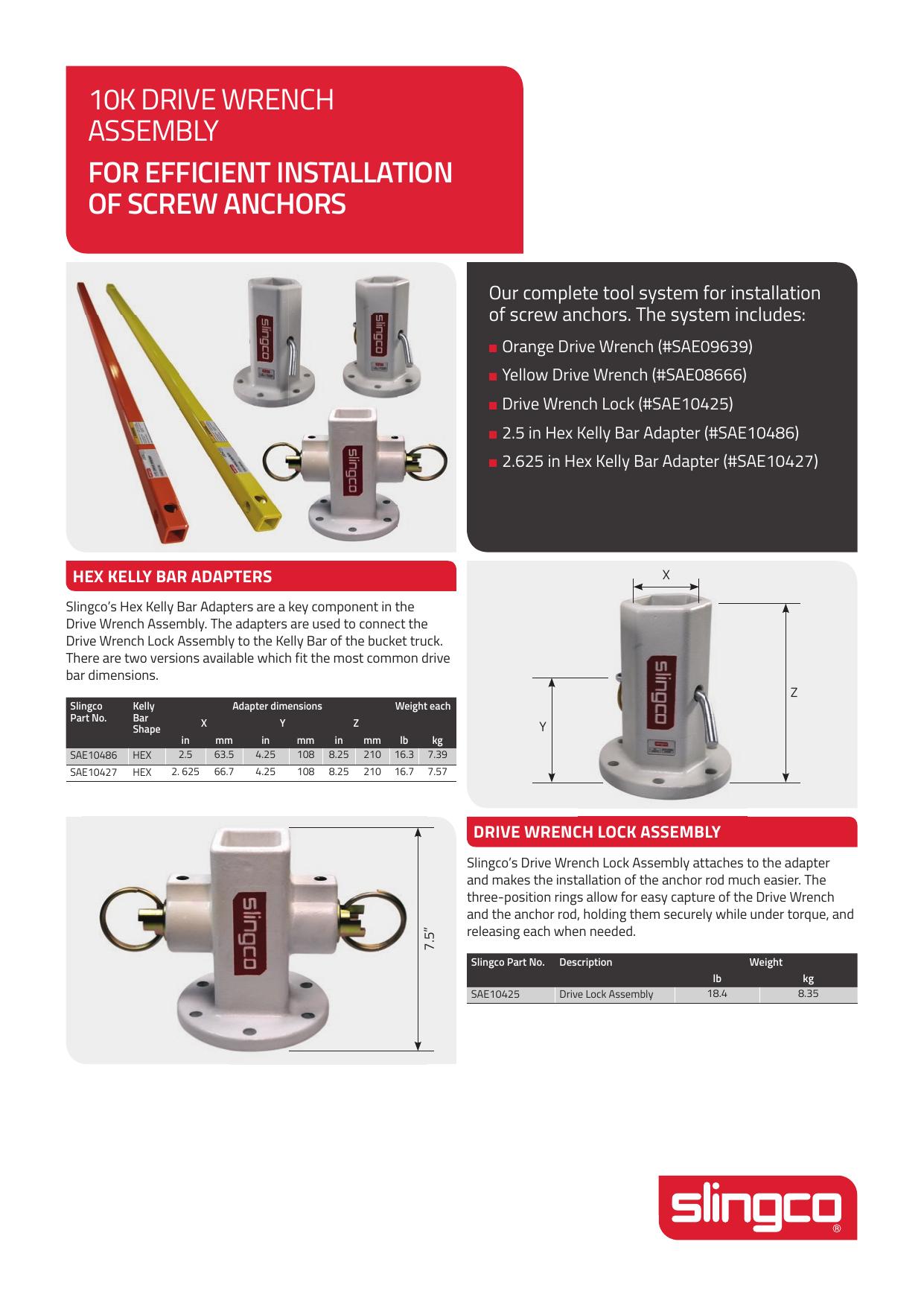 Drive Wrench Assembly (UK)