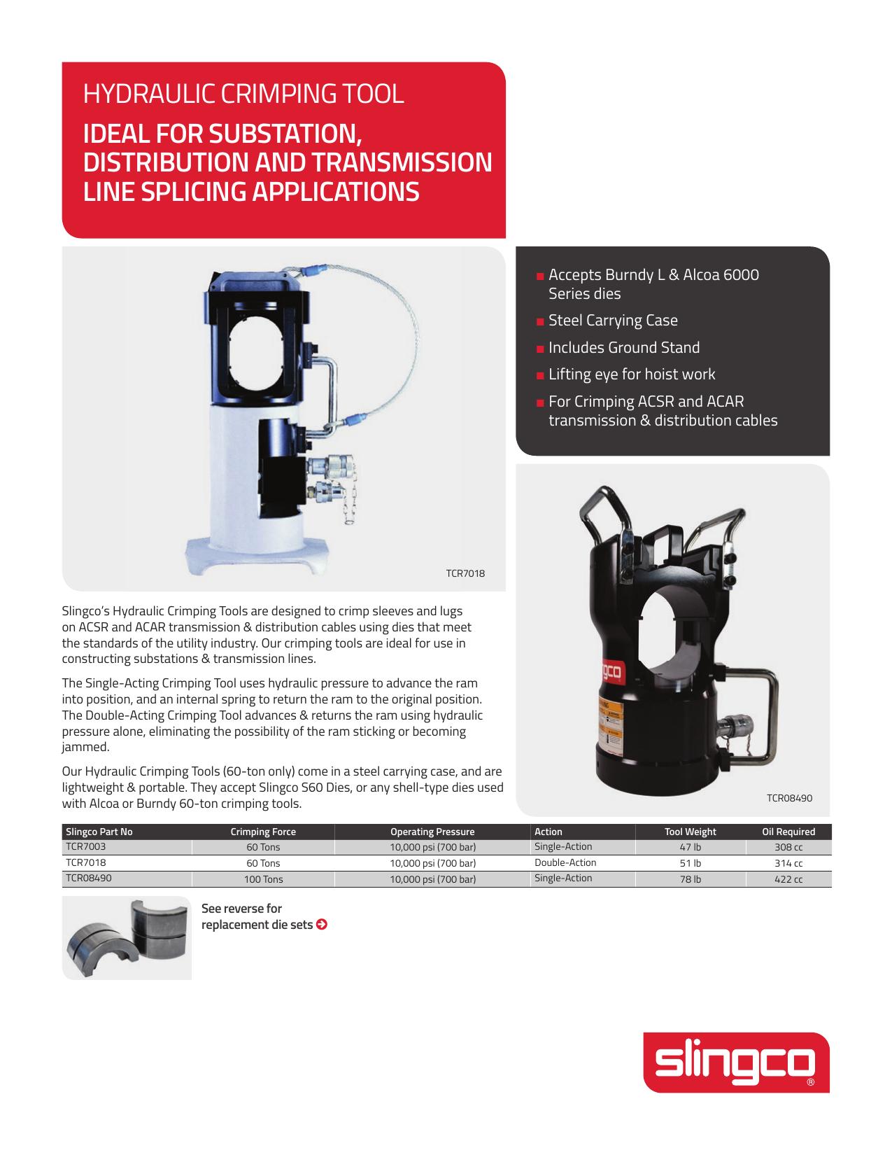 Hydraulic Crimping Tool