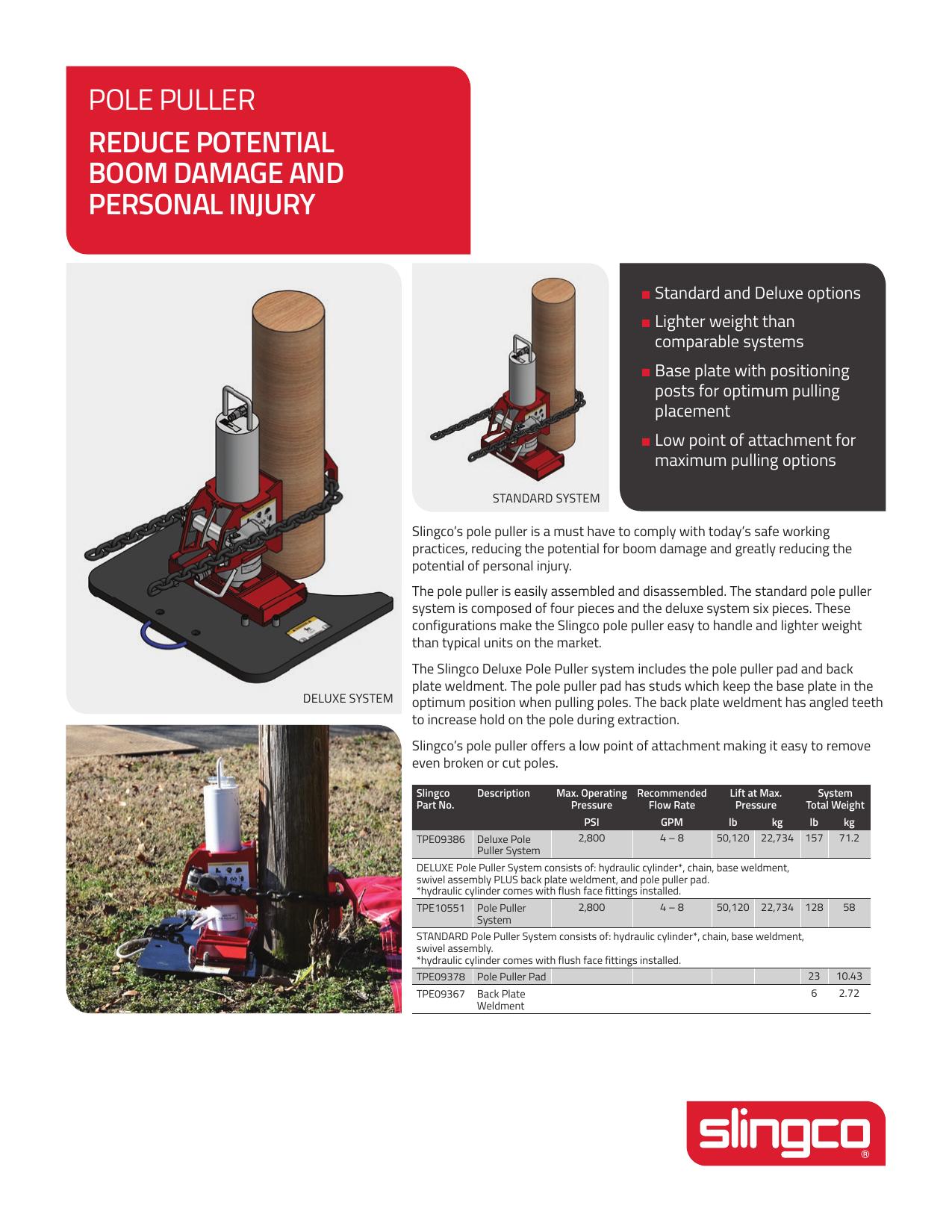 Pole Puller / Pole Stand