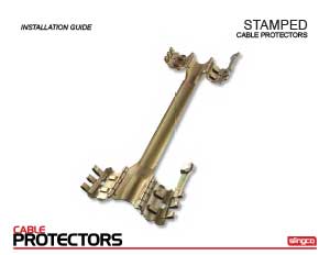 Stamped Cable Protectors Installation Guide