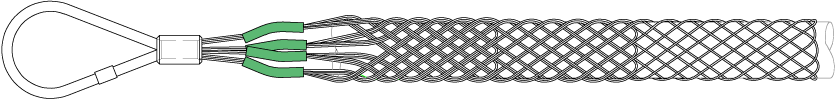 MU type high strength cable grips