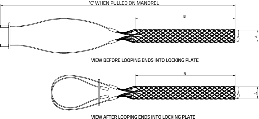 Speciality hose restraint grips u type