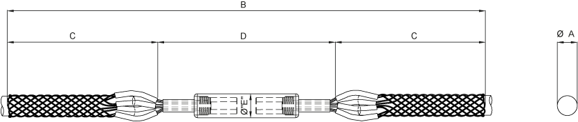 Splicing grips rotating barrel