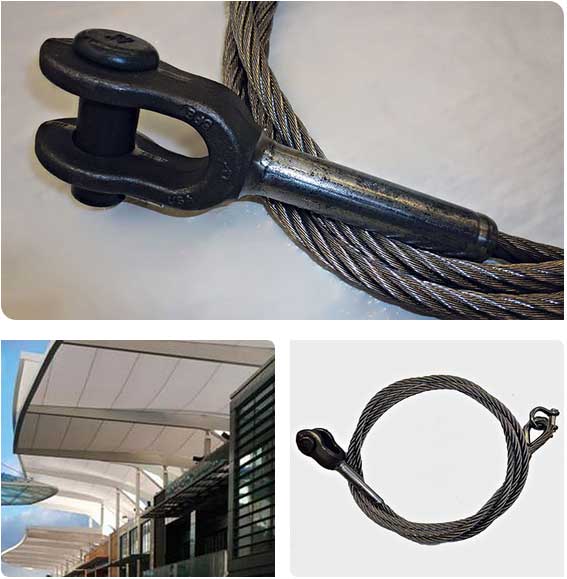 Canopy / structural support cables :: Products :: Slingco