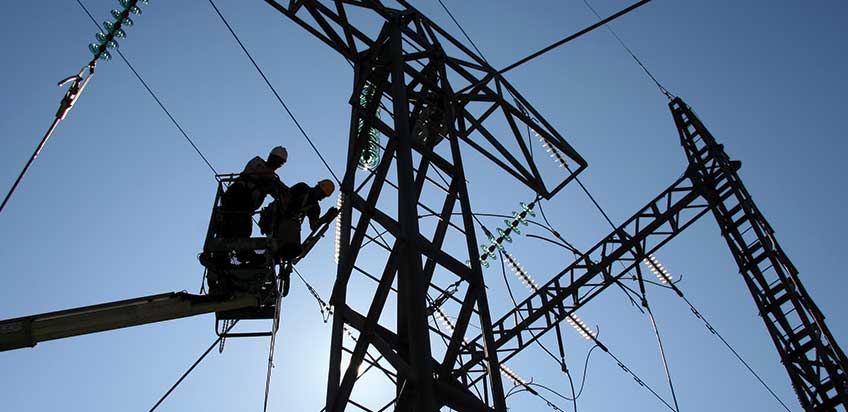 Overhead line stringing