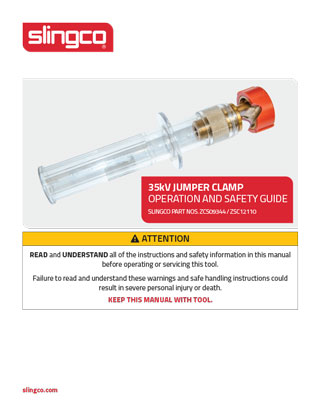 35kV Jumper Clamp Operation and Safety Guide