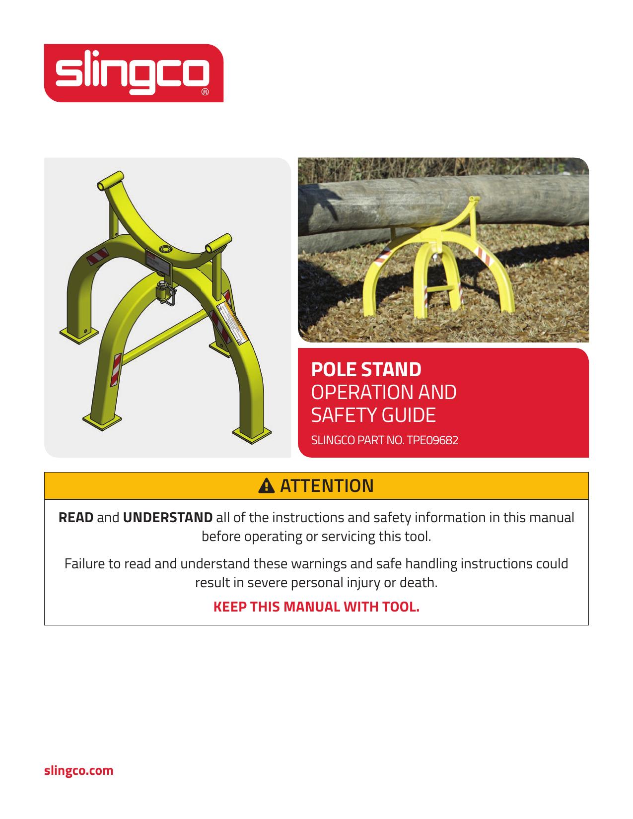 Pole Stand Operation and Safety Guide
