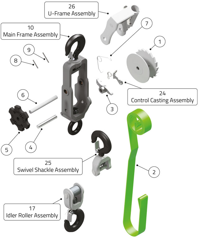 ZLH10504 Parts diagram #1