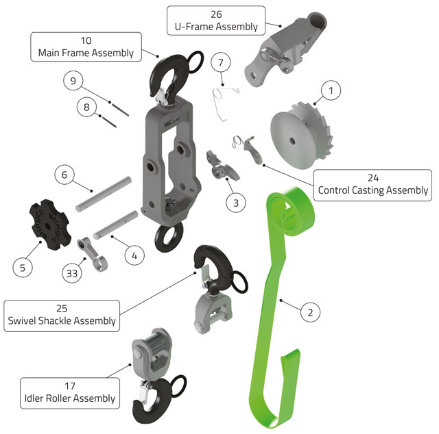 ZLH10504 Parts diagram #1