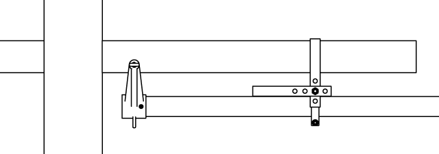 Crossarm folded diagram