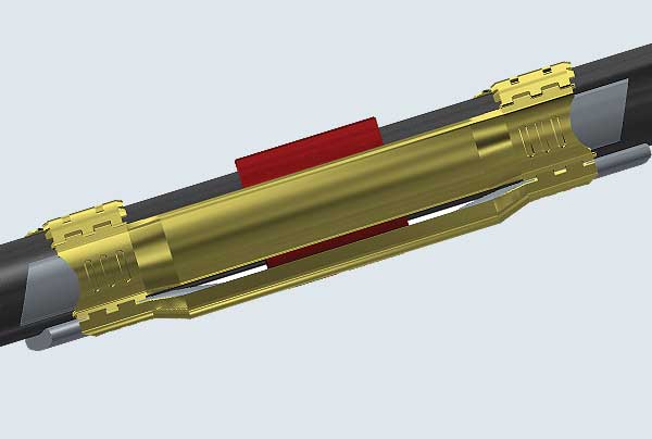 Dual Channel Cross Coupling Cable Protector