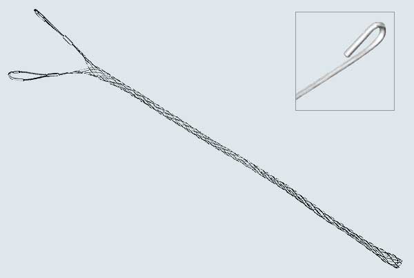 Heavy duty cable support grip rod closing