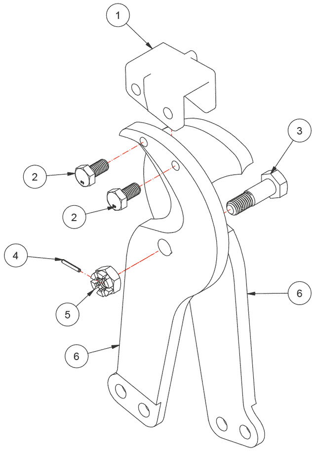 CUAL Jaw assembly diagram