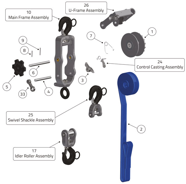 ZLH10504 Parts diagram #1