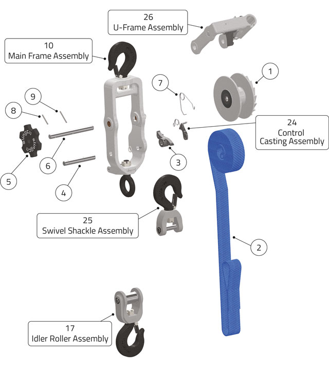 ZLH10504 Parts diagram #1